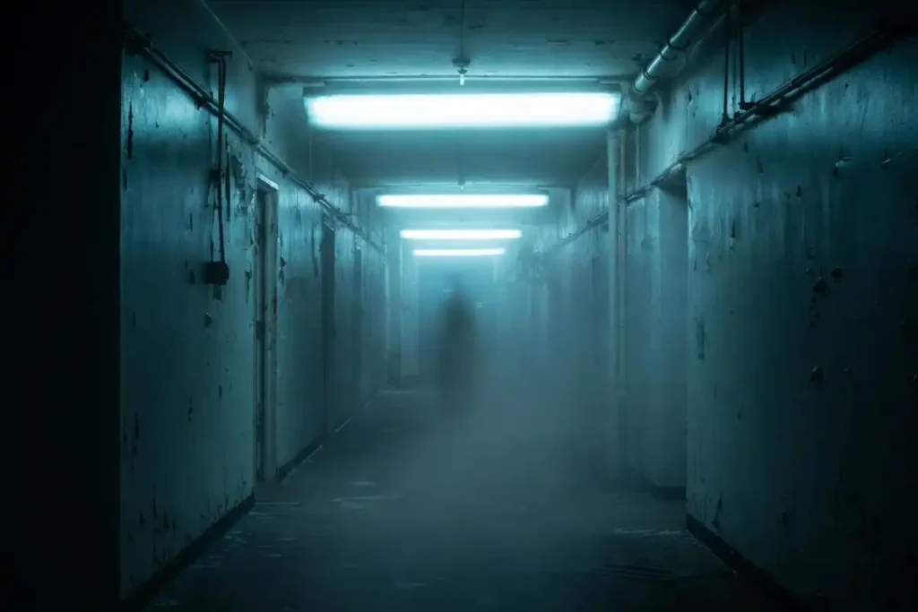 Scary hallway scene representing the best horror movies of 2026