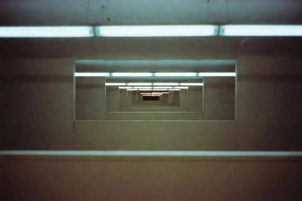 Spooky empty maze of rooms showing the year's standout horror scares