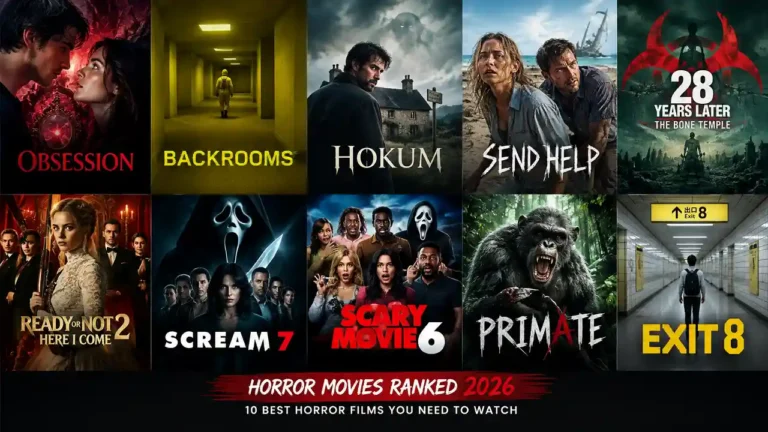 Horror Movies Ranked 2026 collage