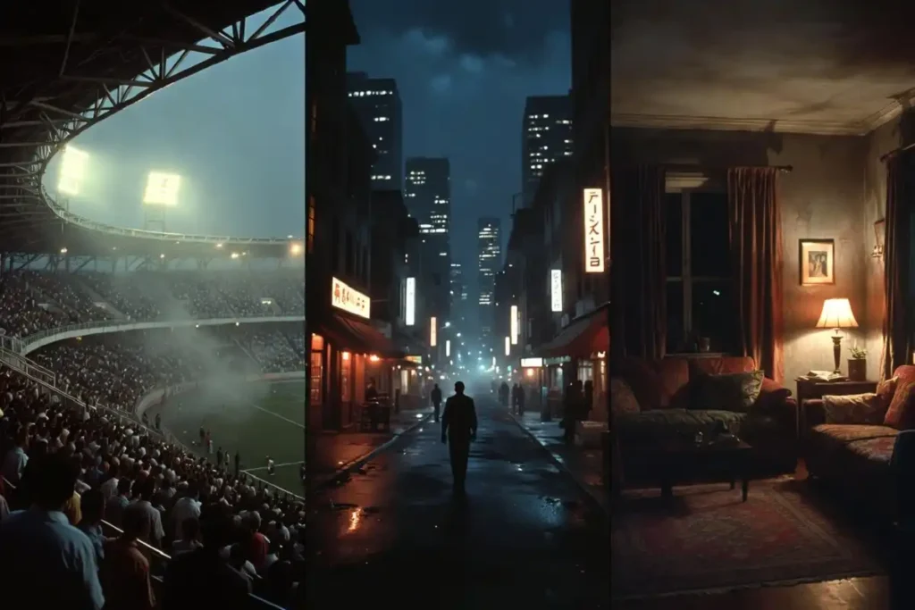 Genre montage representing sports drama, gangster action, and family films among South releases in June 2026