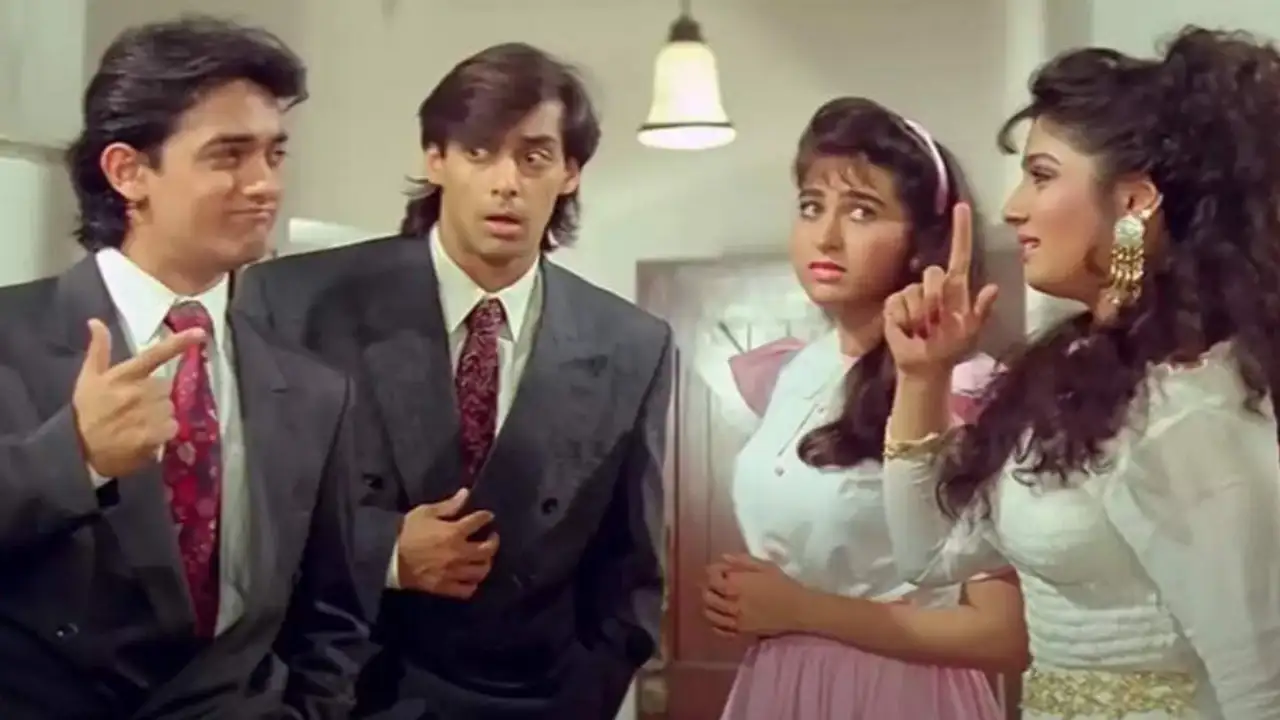 Andaz Apna Apna movie scene