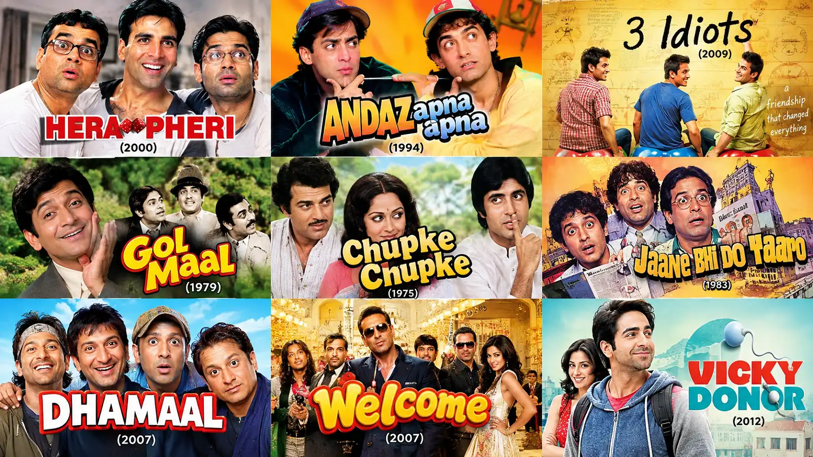 funniest hindi comedy movies