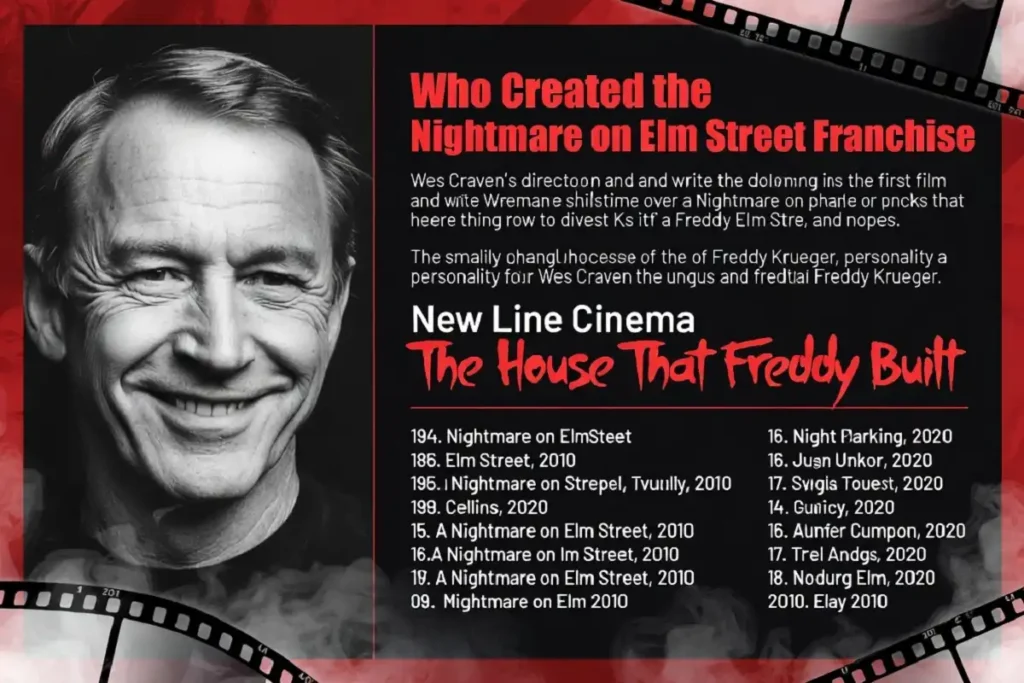 Every Nightmare on Elm Street Movie in order by release year