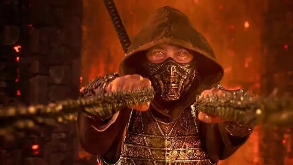 Mortal Kombat II movie scene