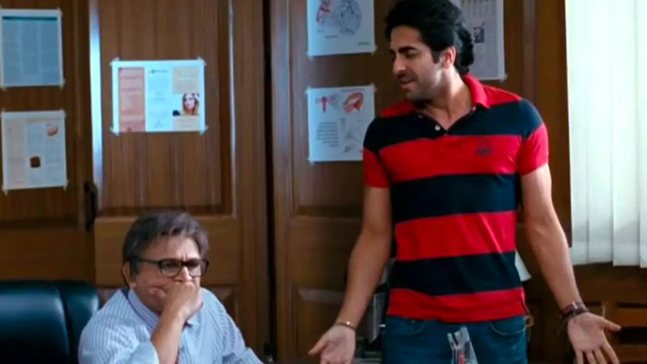 Vicky Donor movie scene