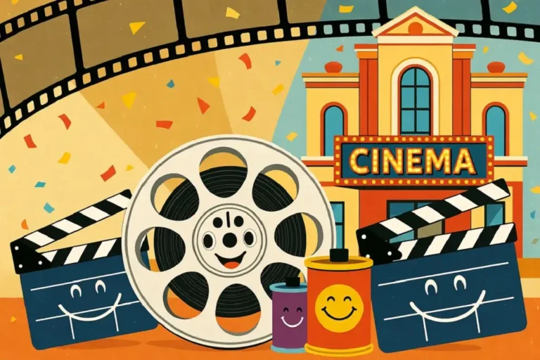 Collage representing funniest Hindi comedy movies from Bollywood