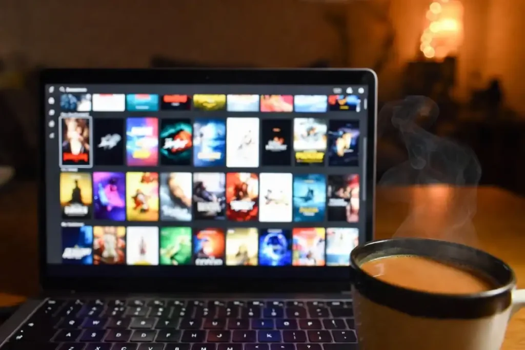 Streaming platforms showing Hindi comedy film library
