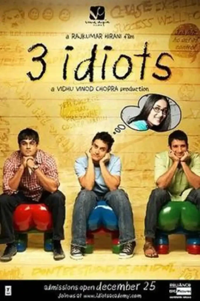 3 Idiots (2009) movie poster
