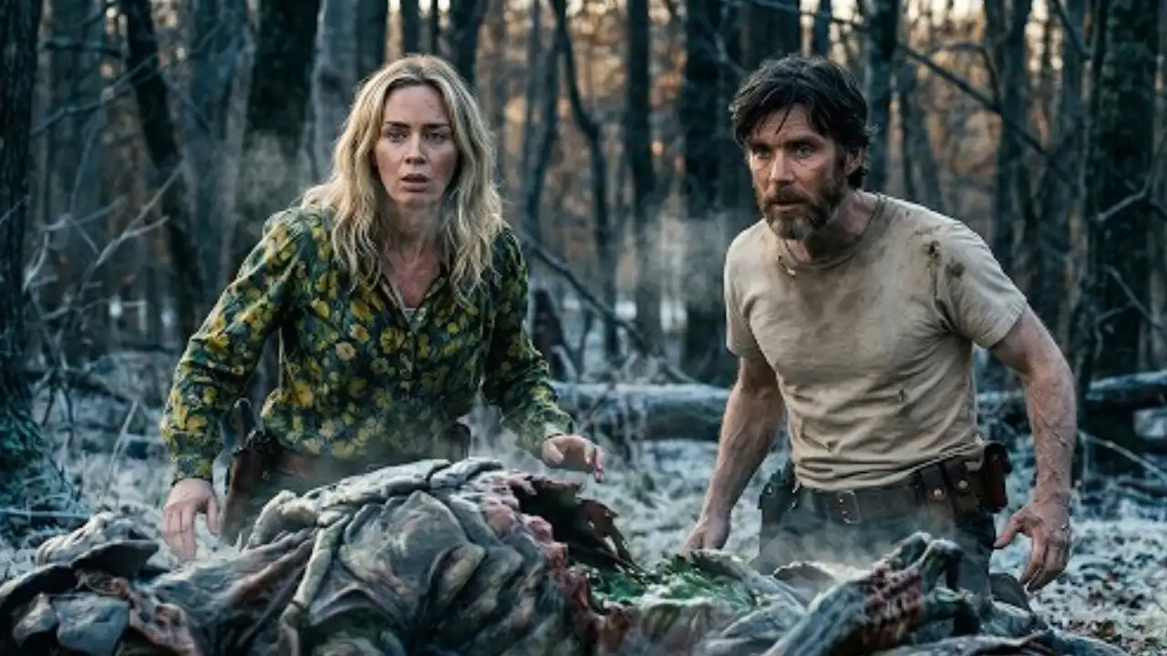 A Quiet Place Part III movie scene