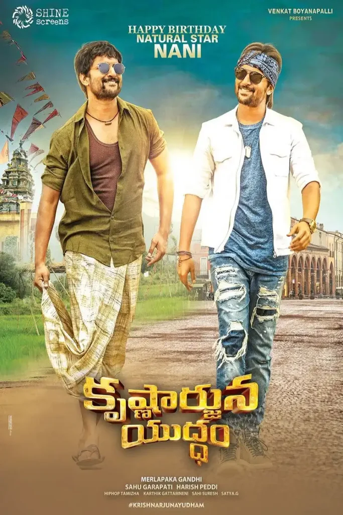Krishnarjuna Yudham (2018) movie poster