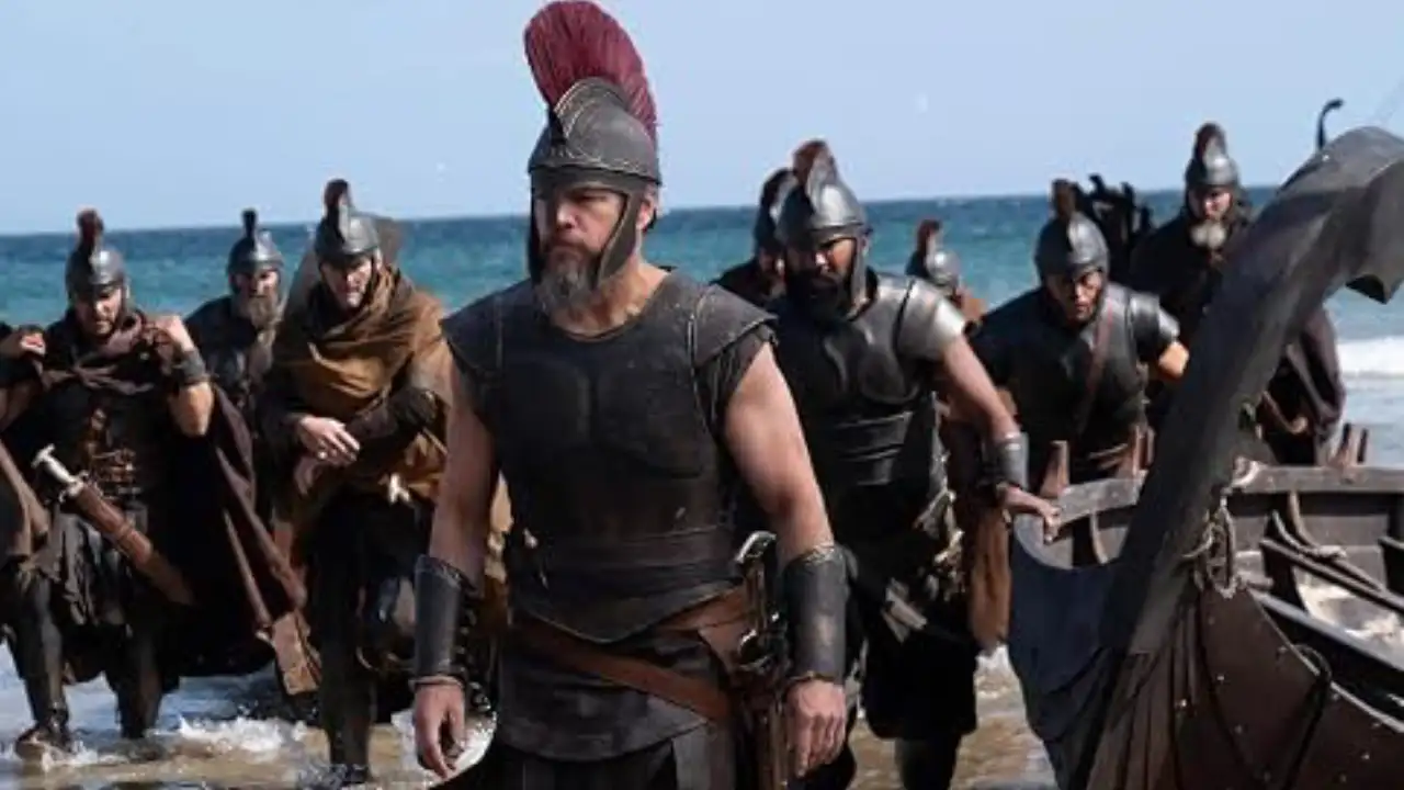 The Odyssey movie scene